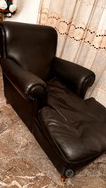 Poltrona chaise longue in pelle Poltrone e Sofà