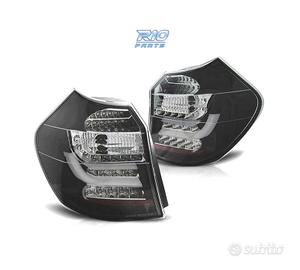 FANALI A LED BMW E81 E87 07-11 NERO BAR LED