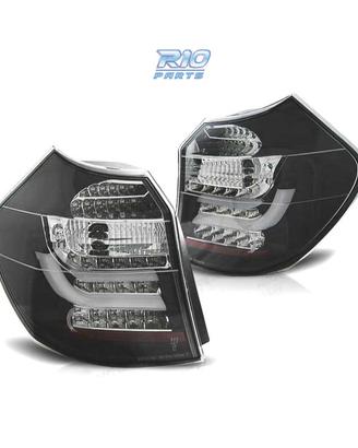 FANALI A LED BMW E81 E87 07-11 NERO BAR LED