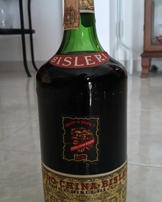 bottiglia ferro-china  Bisleri  anni 70