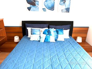 Testata letto in legno