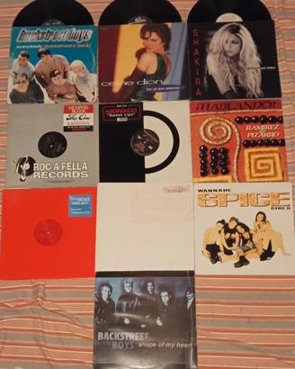 Lotto 10 x Vinile 12 Beyoncé, Shakira, Rihanna