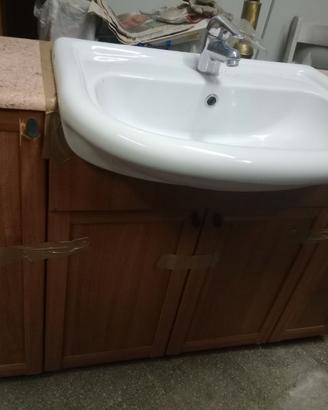 Mobile bagno granito  con specchio