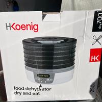 Essiccatore H.Koenig DSY700 – 250W, NUOVO