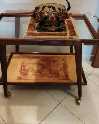 Carrellino in legno vintage