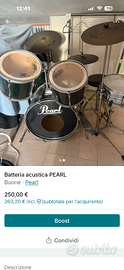 Batteria PEARL completa