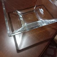 centro tavola in cristallo 