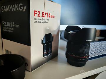 Samyang 14mm f2.8 canon