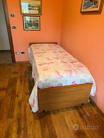 Letto legno singolo con doga