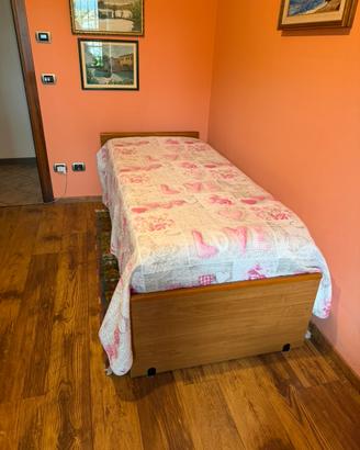 Letto legno singolo con doga
