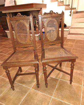 Sedie in rovere  fine 800