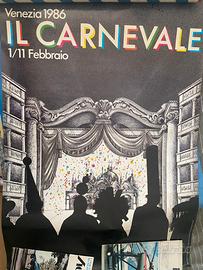 Manifesto del Carnevale di Venezia 1986 poster