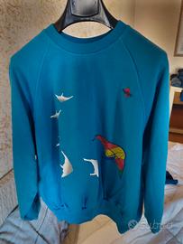 Felpa vintage felpasport by Parmalat uomo,  Tg L 