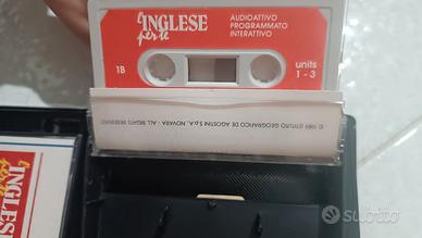 CORSO DI LINGUA INGLESE AUDIOCASSETTE -mai utilizz