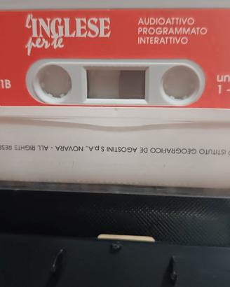 CORSO DI LINGUA INGLESE AUDIOCASSETTE -mai utilizz