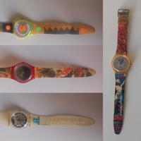 Set 5 Swatch vintage da collezione dal '91 al '97