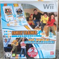 Family trainer double challenge wii