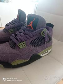 Air Jordan 4 Retro Canyon Purple originali