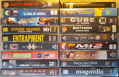 VHS originali d'epoca