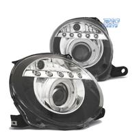FARI FIAT 500 07-15 LUCE DIURNA OCCHI ANGELLO FOND