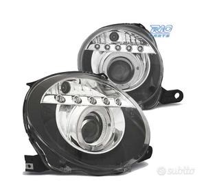 FARI FIAT 500 07-15 LUCE DIURNA OCCHI ANGELLO FOND
