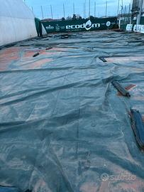 Teloni occhiellato antistrappo+salsicciotti tessut