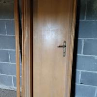Porta in legno completa