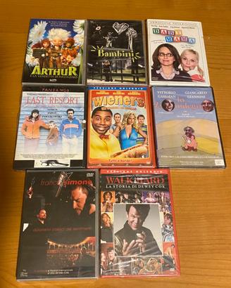 8 DVD Film Nuovi