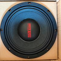 8 midwoofer e 4 tweeter ST AUDIO 1 amplificatore