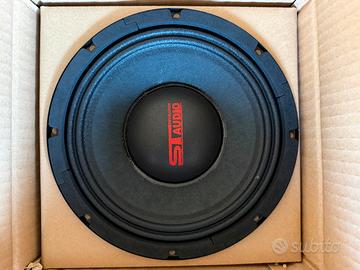 8 midwoofer e 4 tweeter ST AUDIO 1 amplificatore