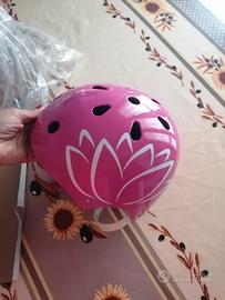 casco bici rosa S Skull Cap