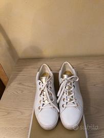 Sneacker in pelle bianca Michael Kors tg M