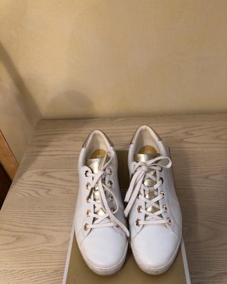 Sneacker in pelle bianca Michael Kors tg M