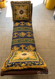 Divano pura seta Versace