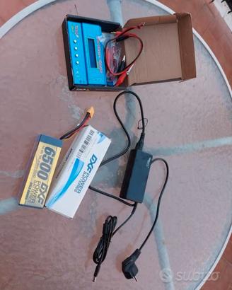 Carica batterie e batteria lipo 4s