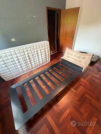 Letto 1 piazza e mezza + materasso