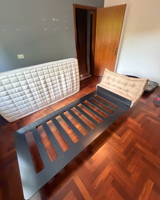 Letto 1 piazza e mezza + materasso