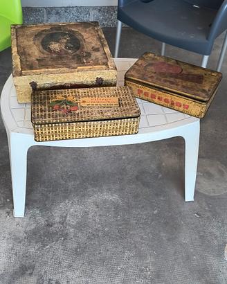 scatole vintage 
