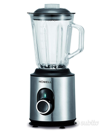 FRULLATORE CON BICCHIERE DI VETRO 1,5 LITRI 600 W