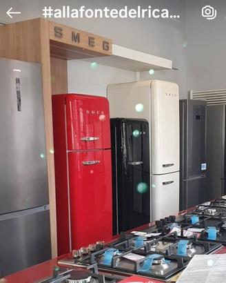 frigorifero smeg rosso FAB30