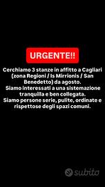 Richiesta stanze/appartamento