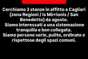 Richiesta stanze/appartamento