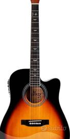 chitarra acustica elettrificata winzz