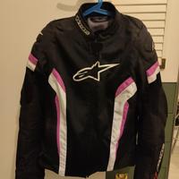 Giacca moto donna Alpinestars M estiva traforata