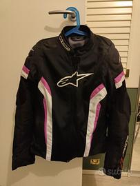 Giacca moto donna Alpinestars M estiva traforata