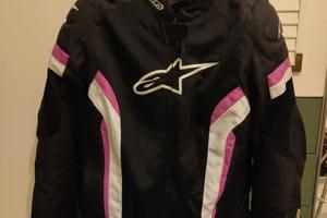 Giacca moto donna Alpinestars M estiva traforata