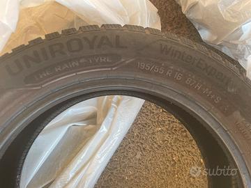 Pneumatici invernali uniroyal 195/55 R 16