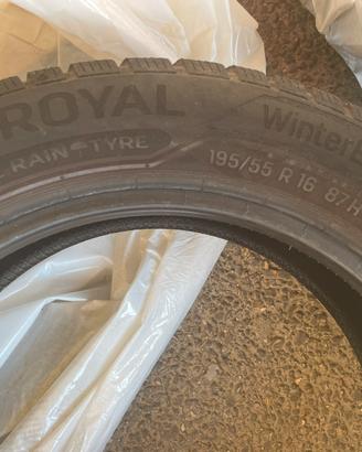Pneumatici invernali uniroyal 195/55 R 16