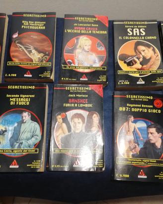 Lotto libri SEGRETISSIMO - 10 volumi