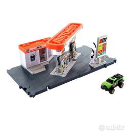 Matchbox playset stazione di servizio